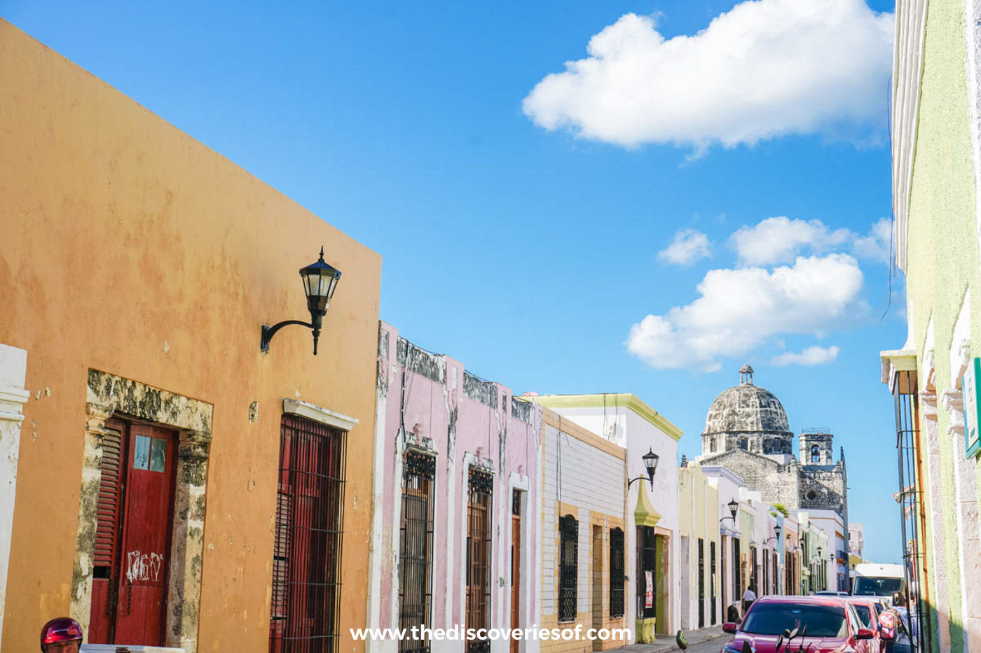 Stroll around Campeche's Colourful streets
