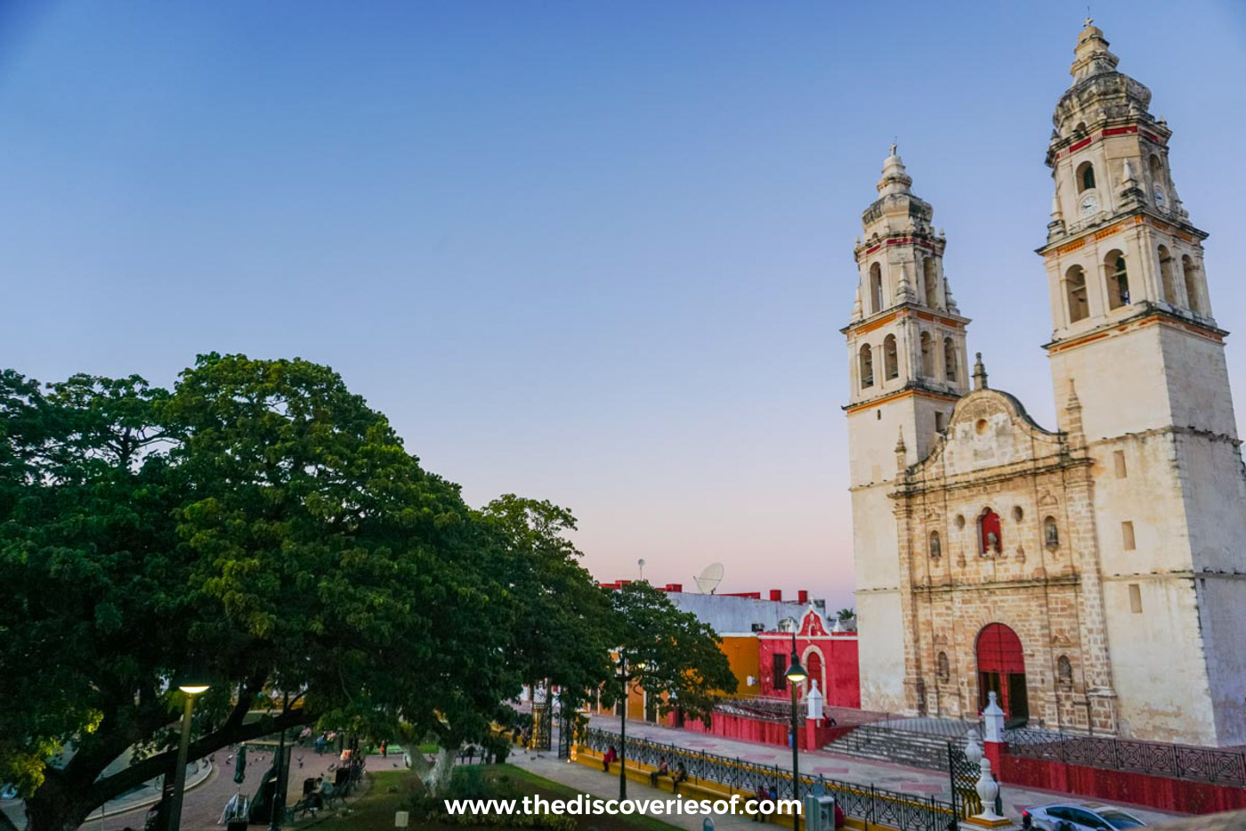 Campeche at sunset