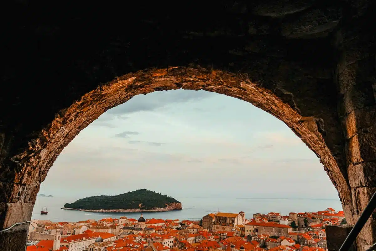 Views from the City Walls Dubrovnik 