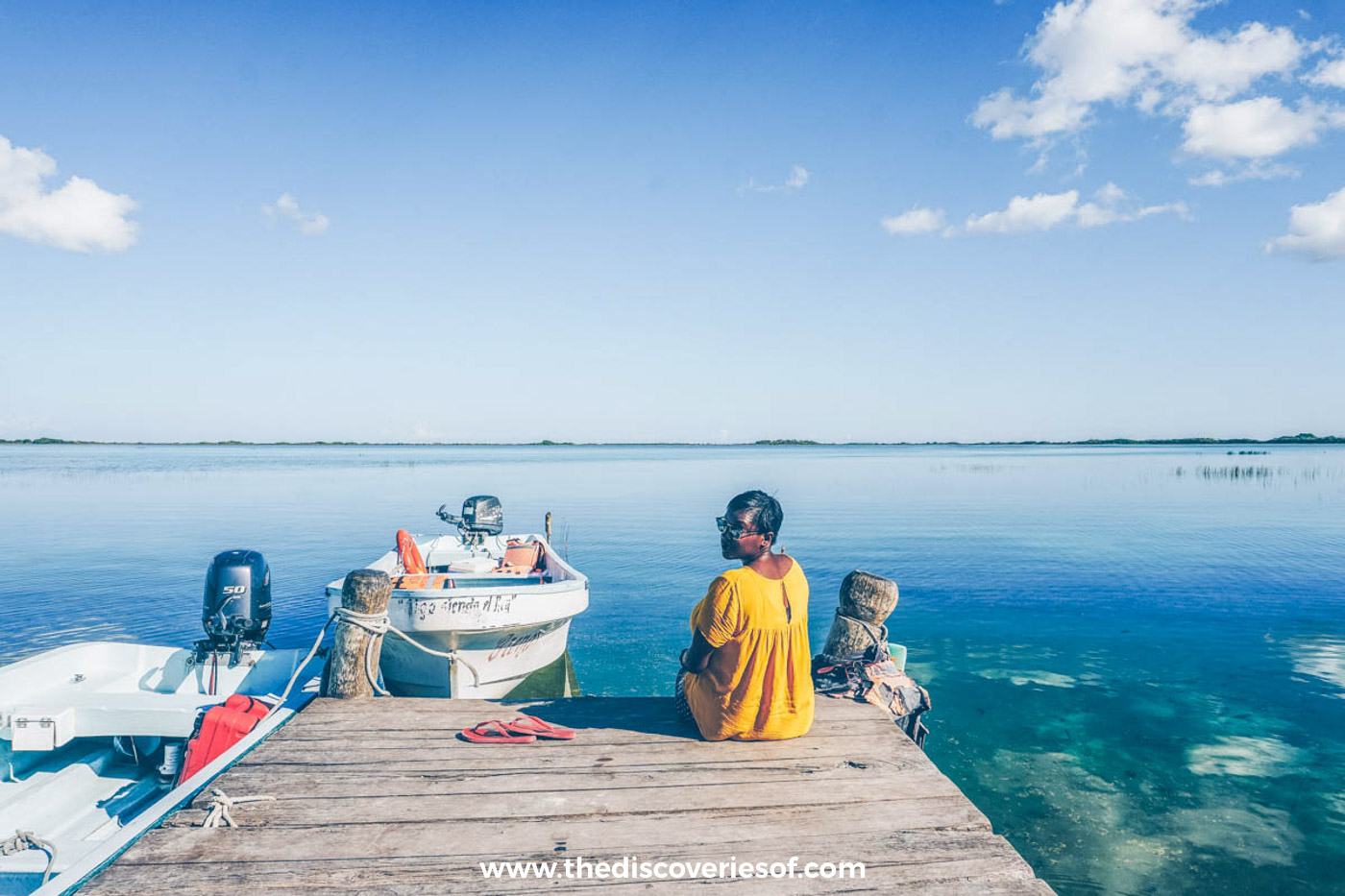Julianna Spending time by Muyil Lagoon