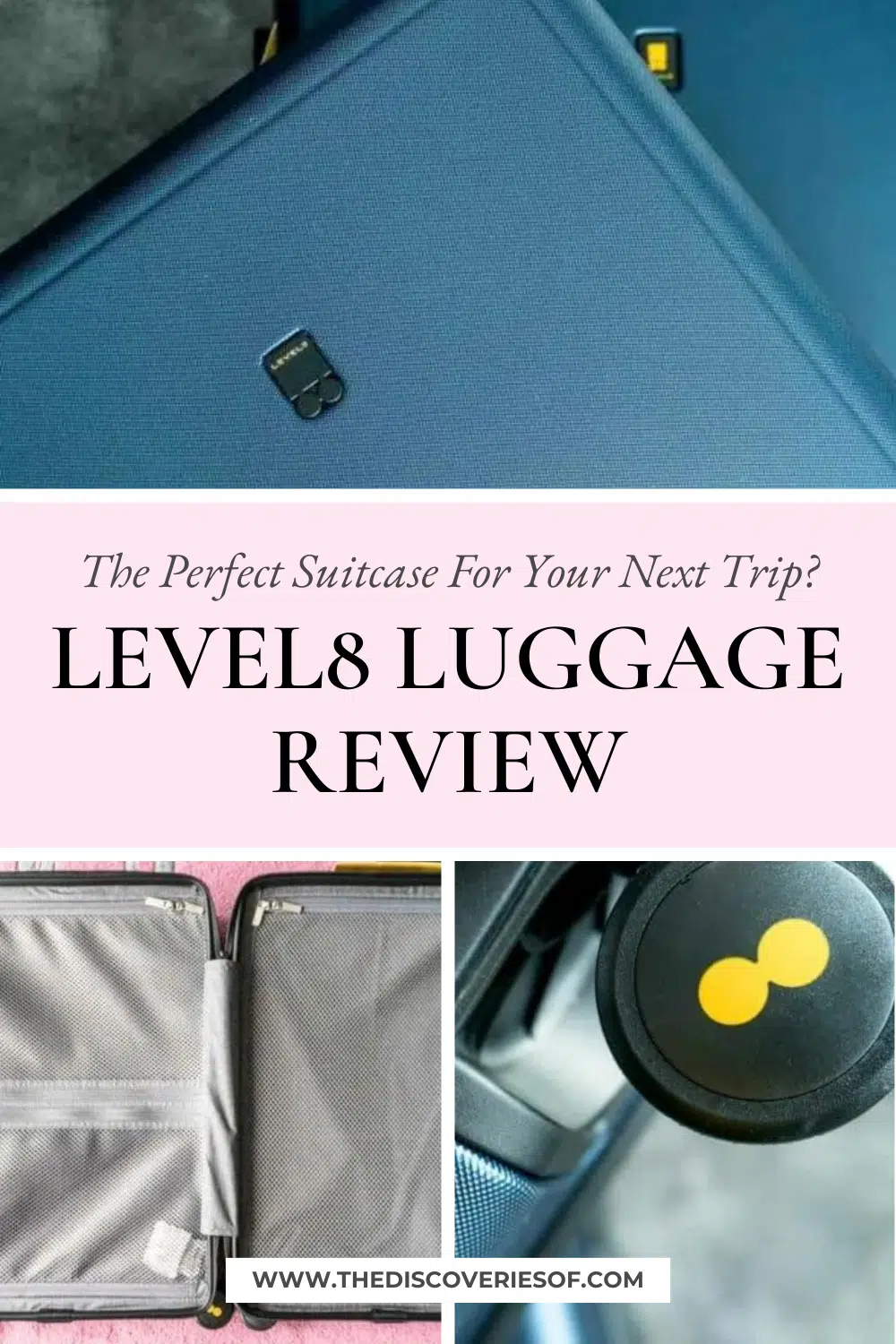 Review: de Level8 Textured Check-In koffer - Reisgoesting