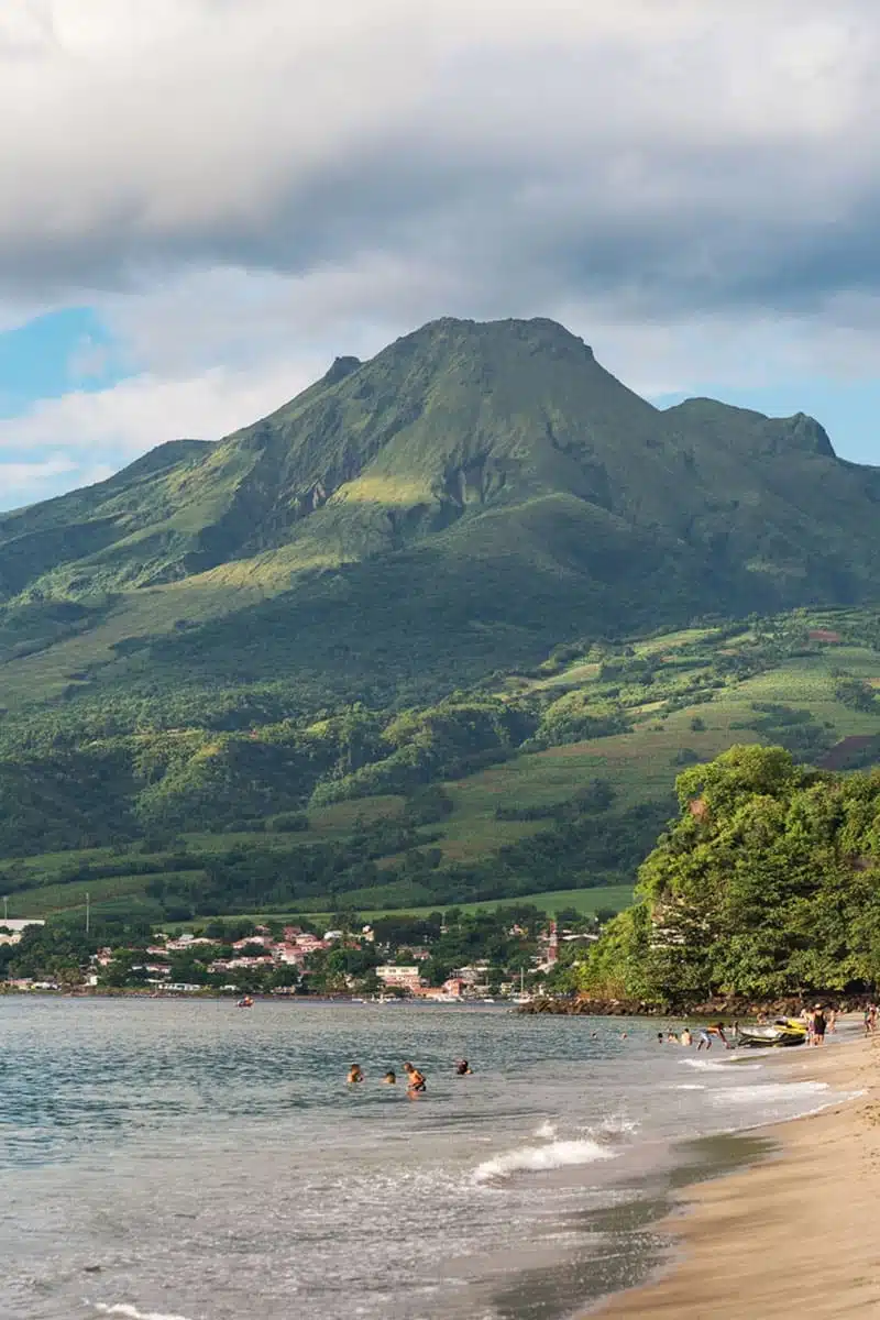 Mount Pelee in Martinique