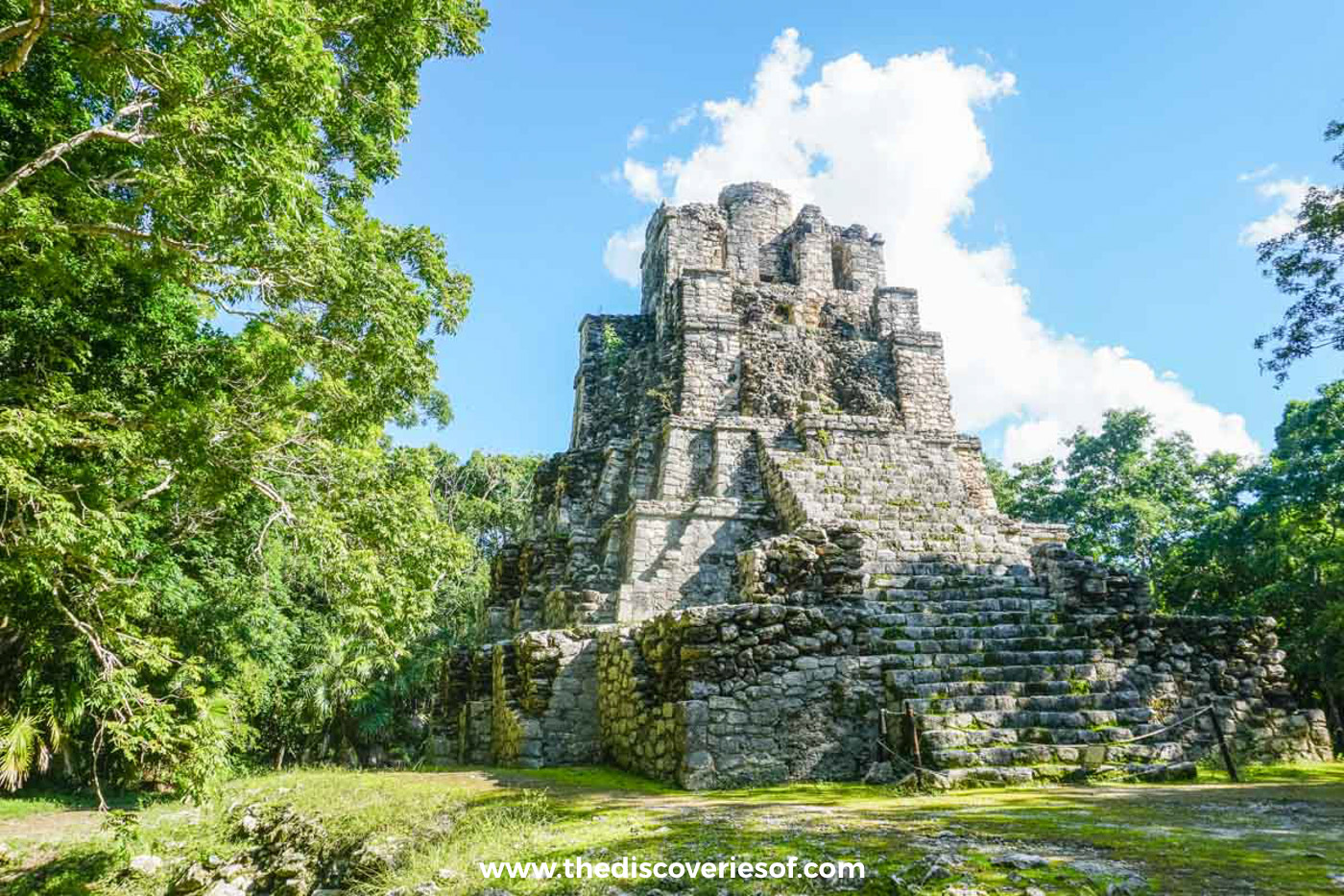 Muyil Ruins hidden in tulum
