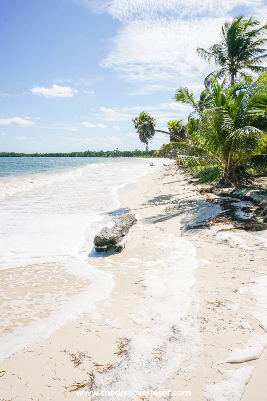 Pristine beaches in Sian Ka'an