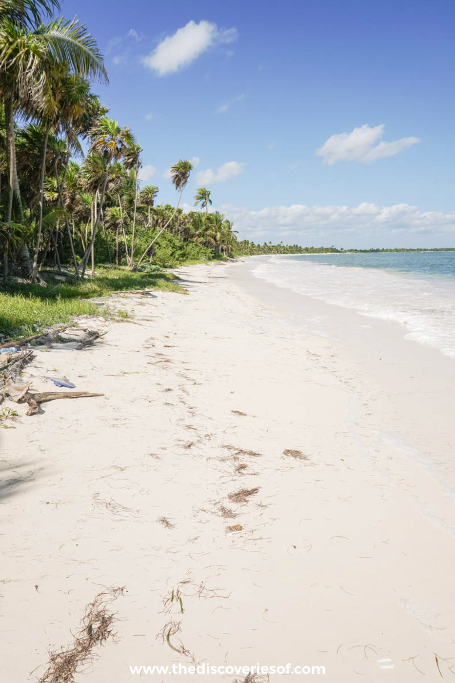 Pristine beaches in Sian Ka'an