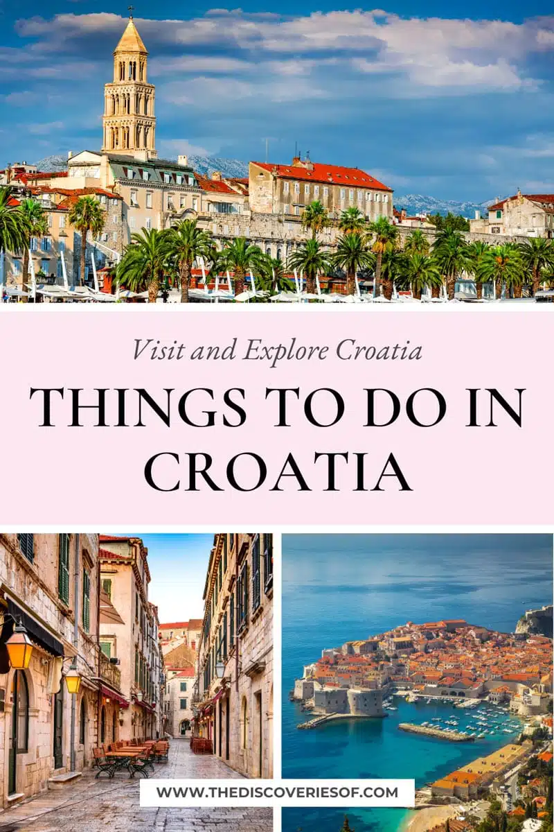 Things to do in Croatia