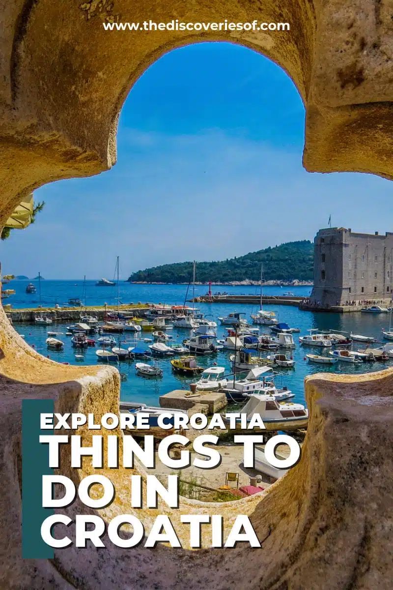 Things to do in Croatia
