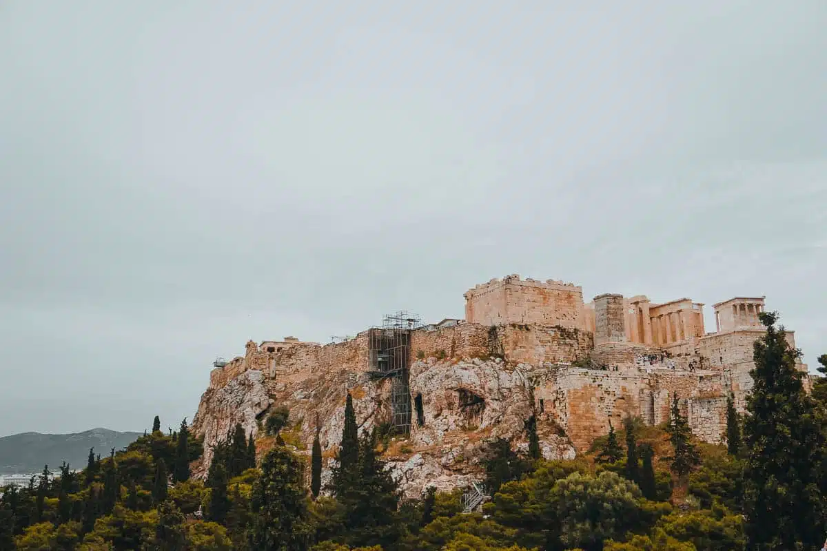 The Acropolis from Areopagus Hill