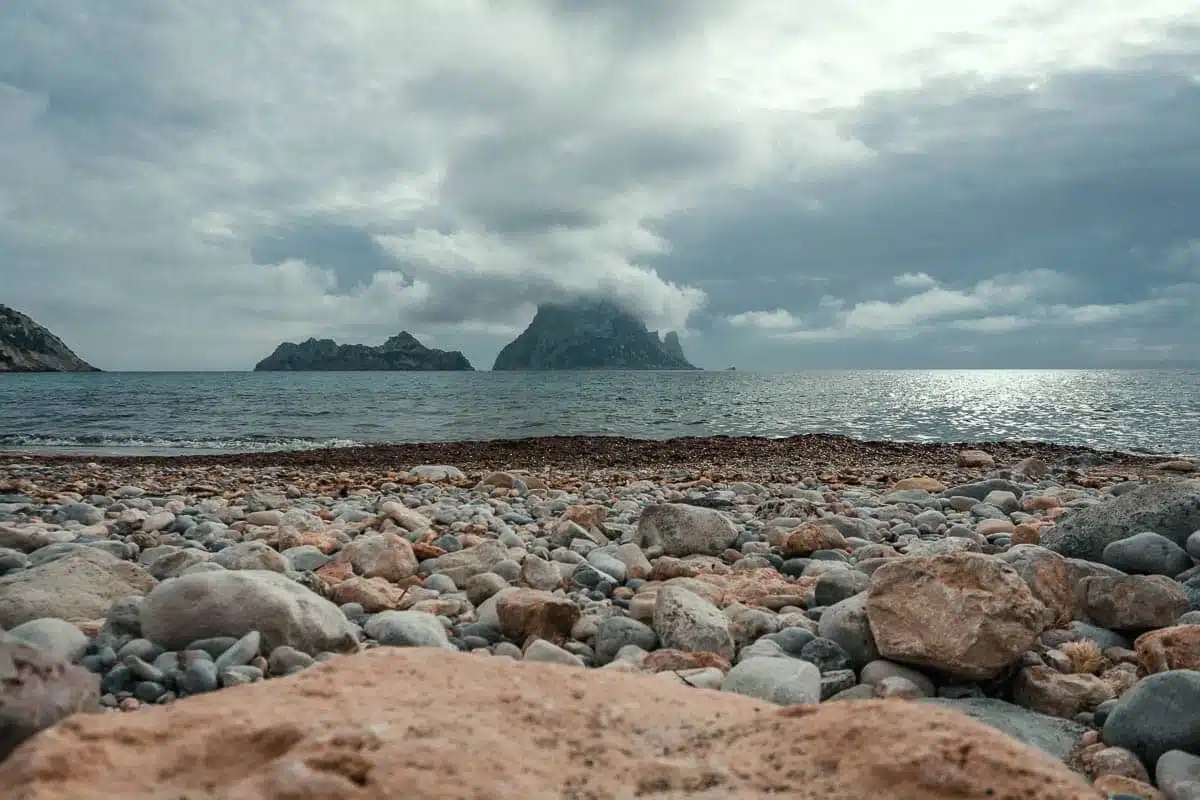 Views of Es Vedra from Cala D'Hort Ibiza