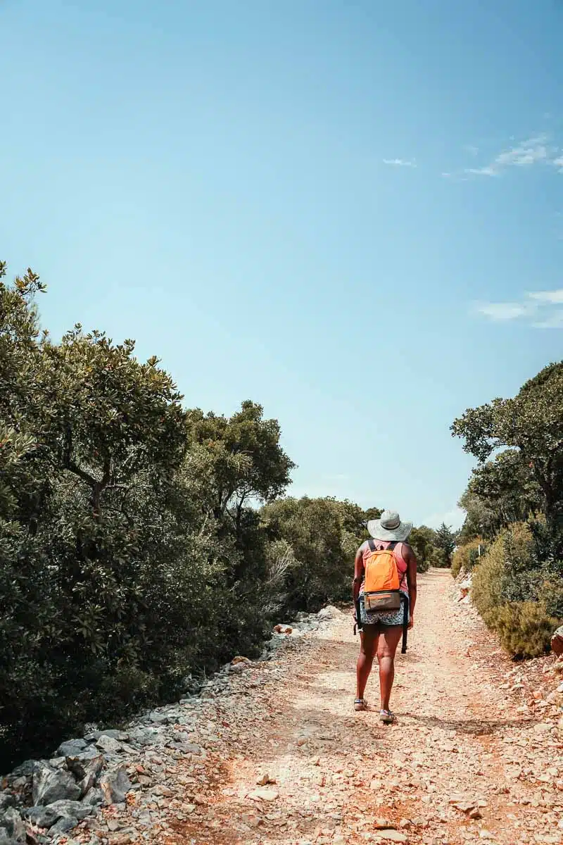 Hiking to Fort Royal Lokrum Croatia