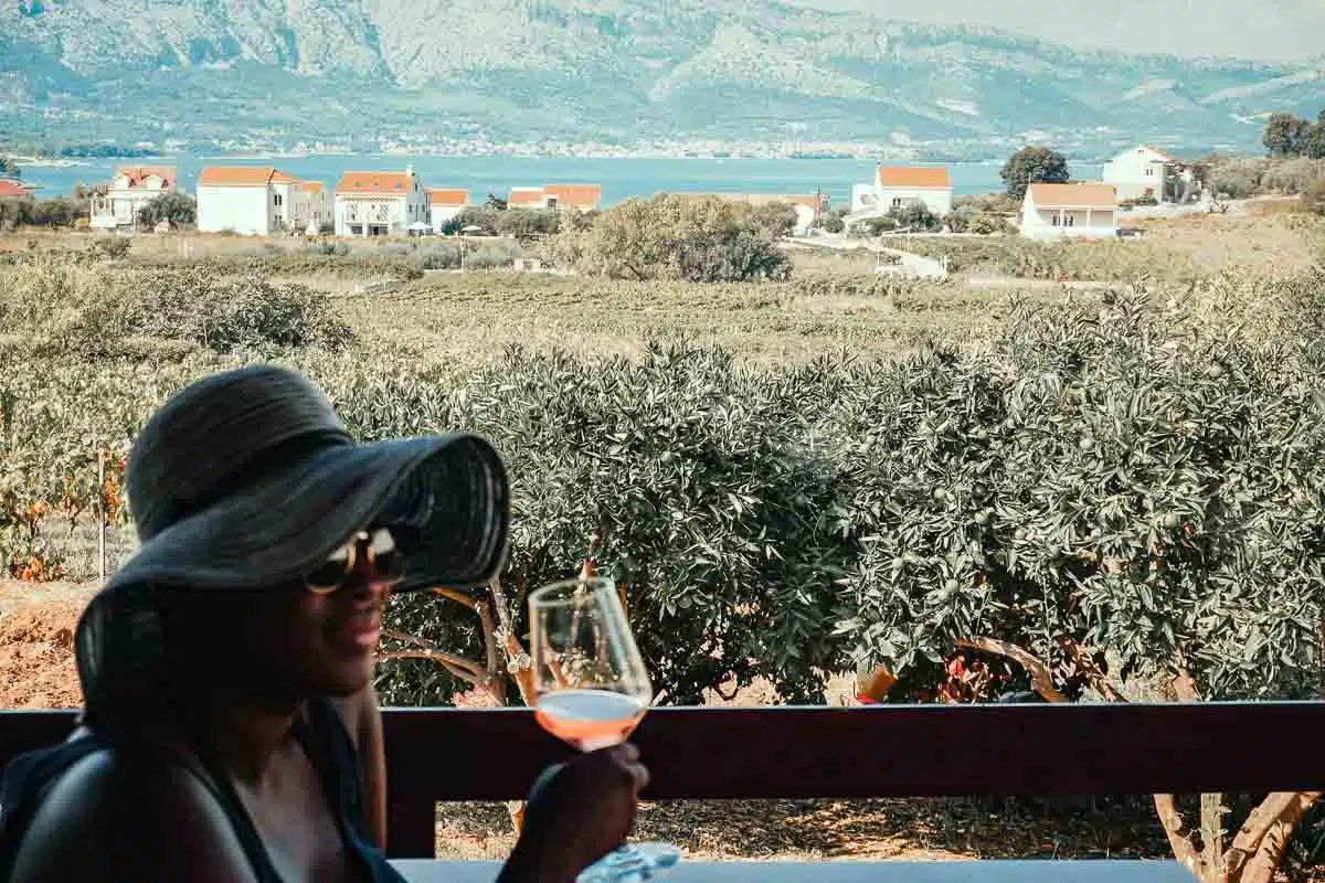 Julianna Barnaby Popic Winery Korcula Croatia