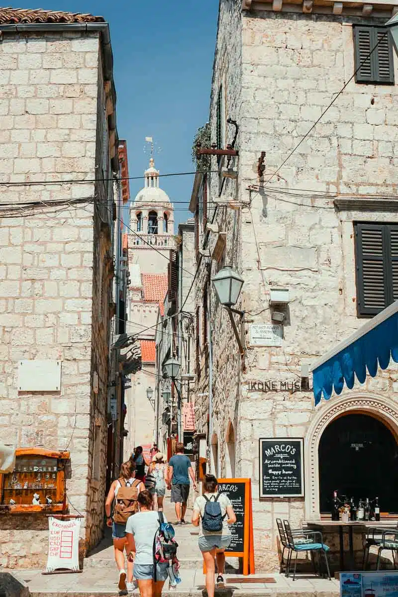 Korcula Old Town Croatia