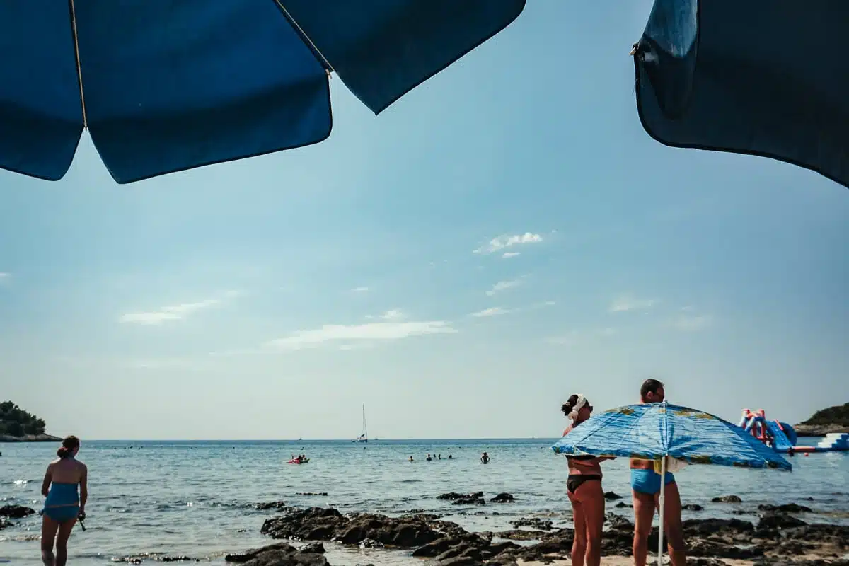 Vela Przina Beach Korcula Croatia