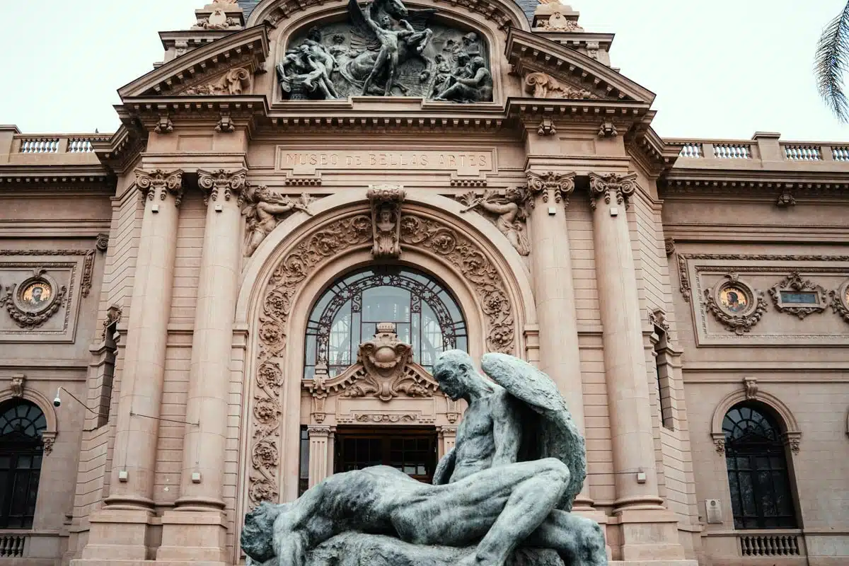 Bellas Artes Museum Bellavista Santiago Chile