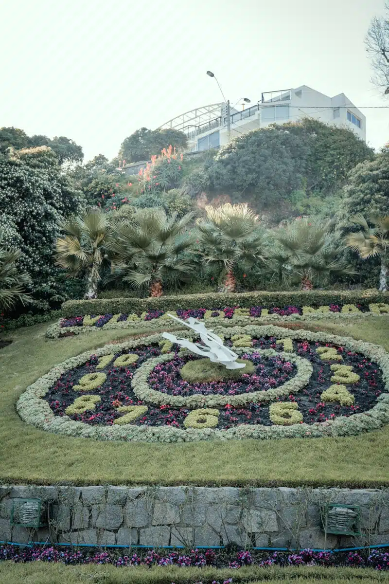 Flower Clock Vina del Mar Chile