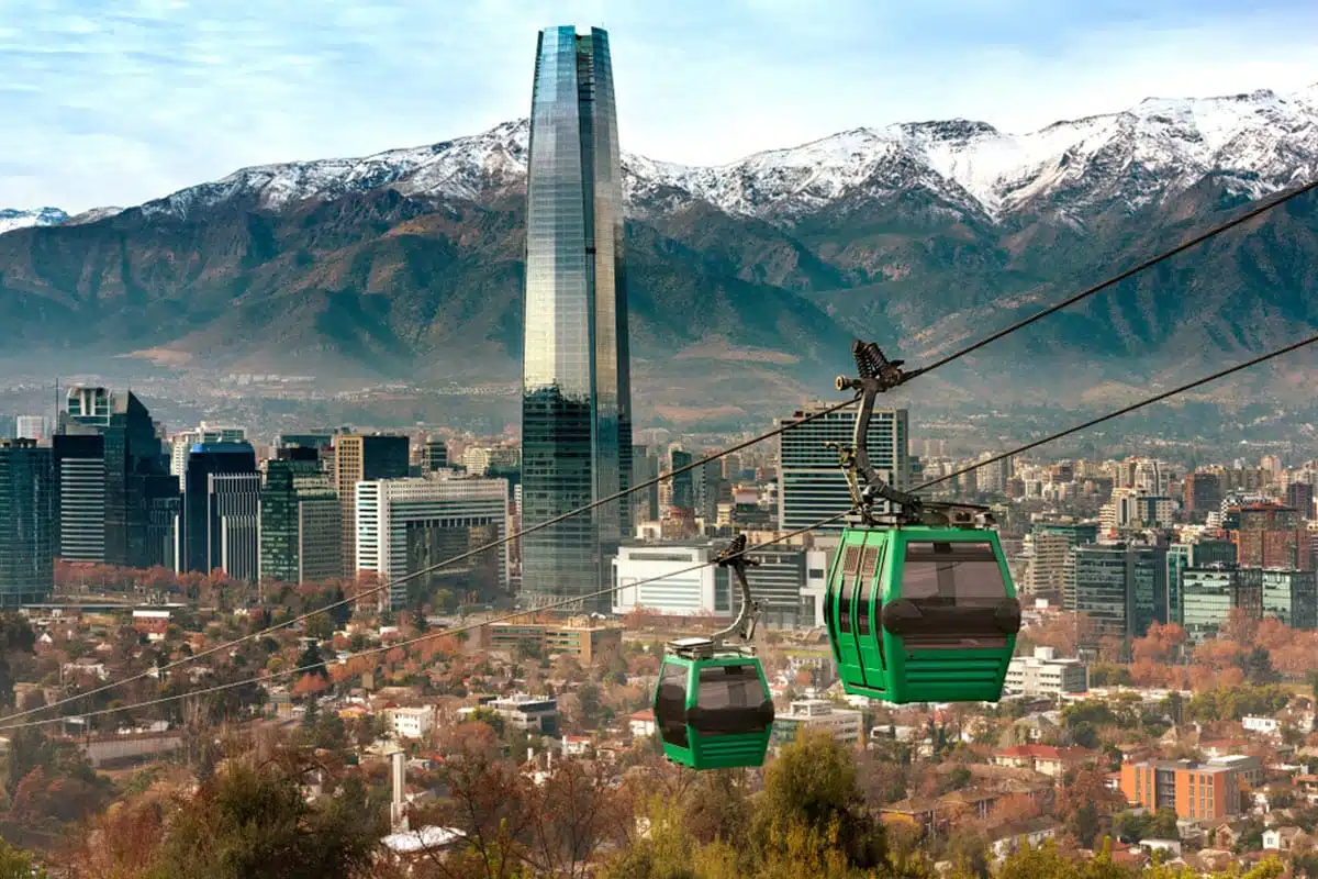 Santiago, Chile Andes