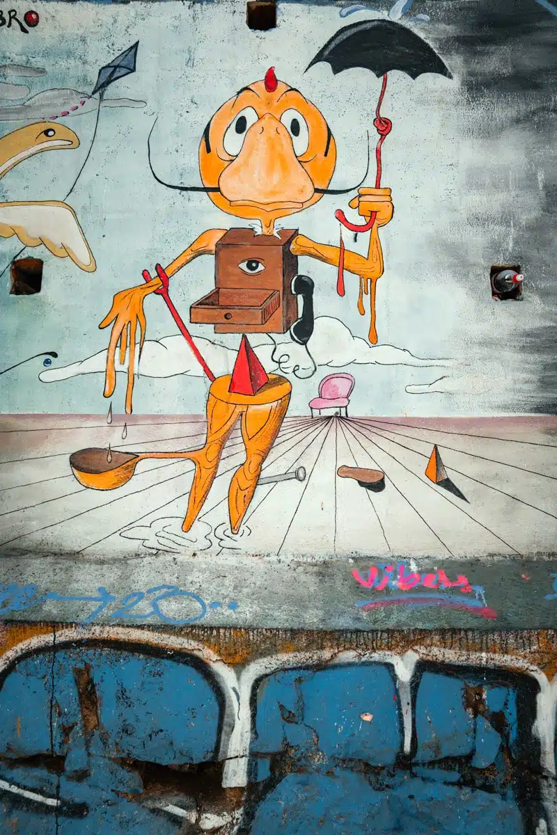Street Art, Cerro Concepcion, Valparaiso, Chile-