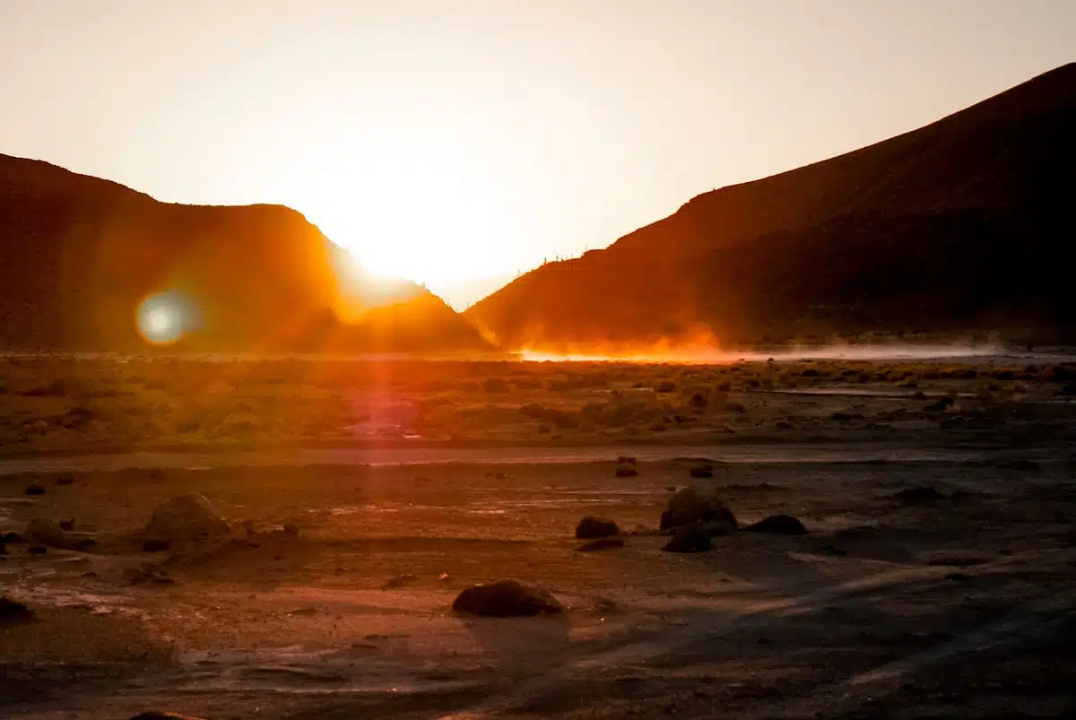 Sunset at Guatin Canyon 