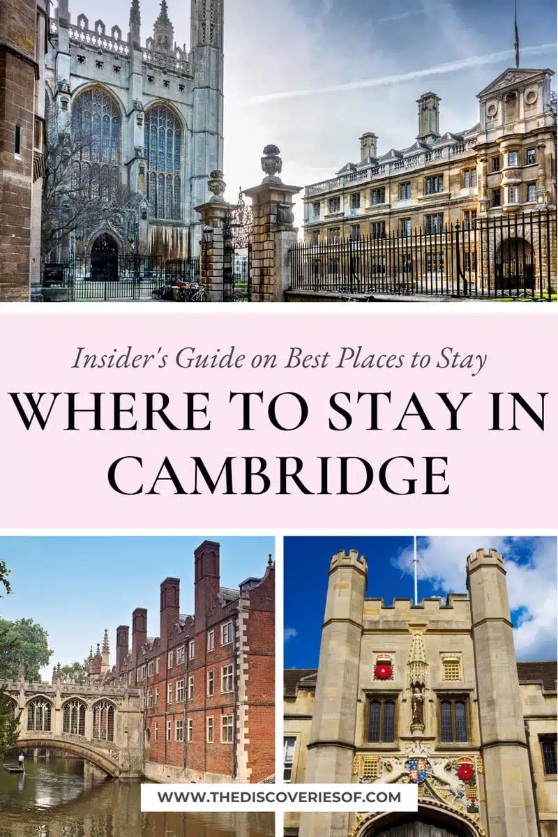 where to Stay in Cambridge