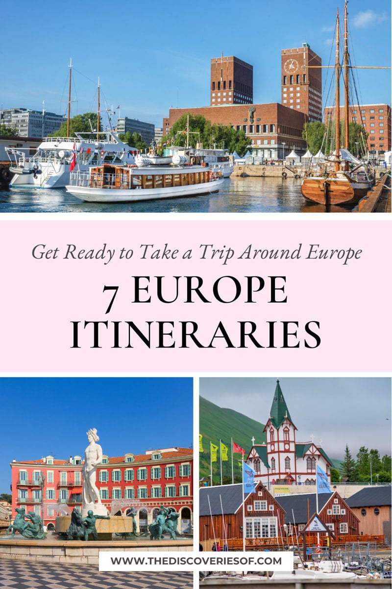 7 Europe Itineraries
