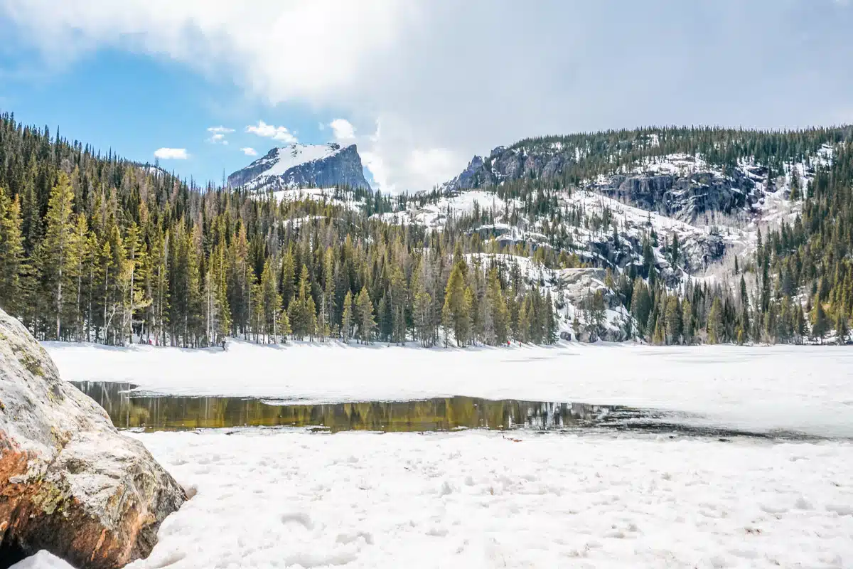 Dream Lake Estes Park Colorado_