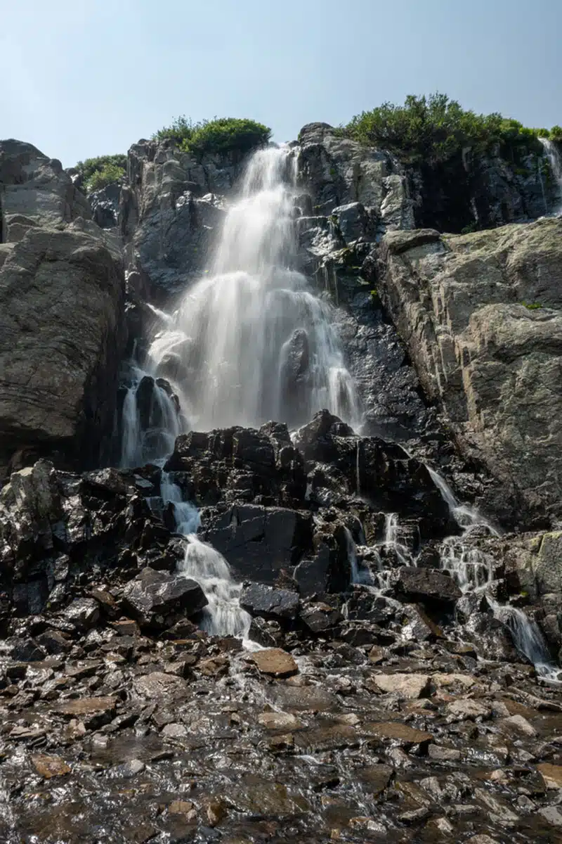 Lake of Glass Waterfall