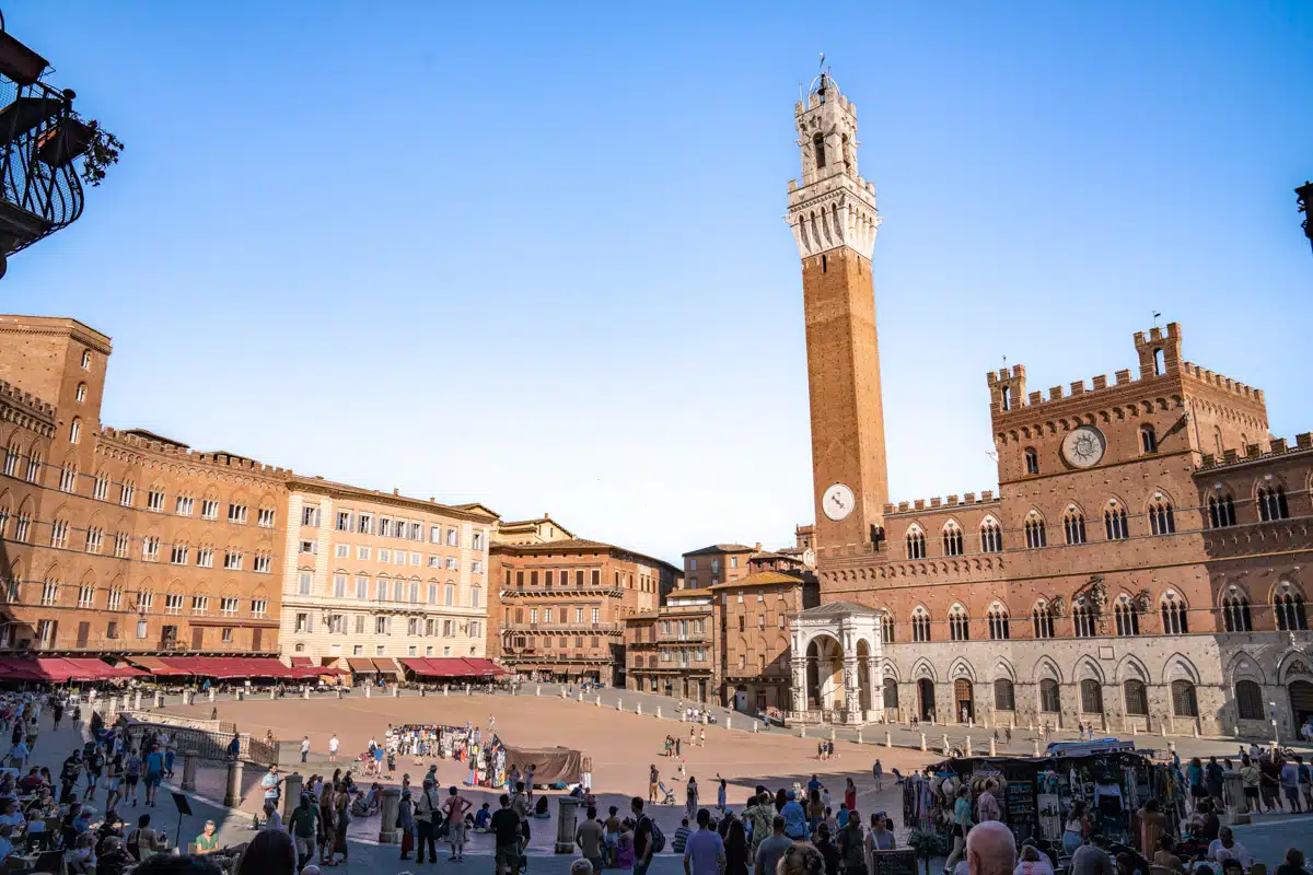 Piazza del Campo Siena Tuscany