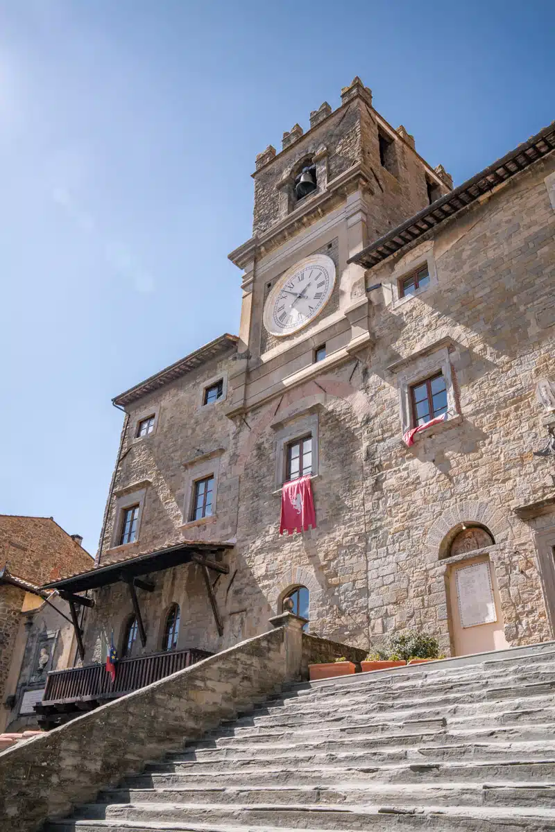 Piazza della Republica Cortona, Tuscany