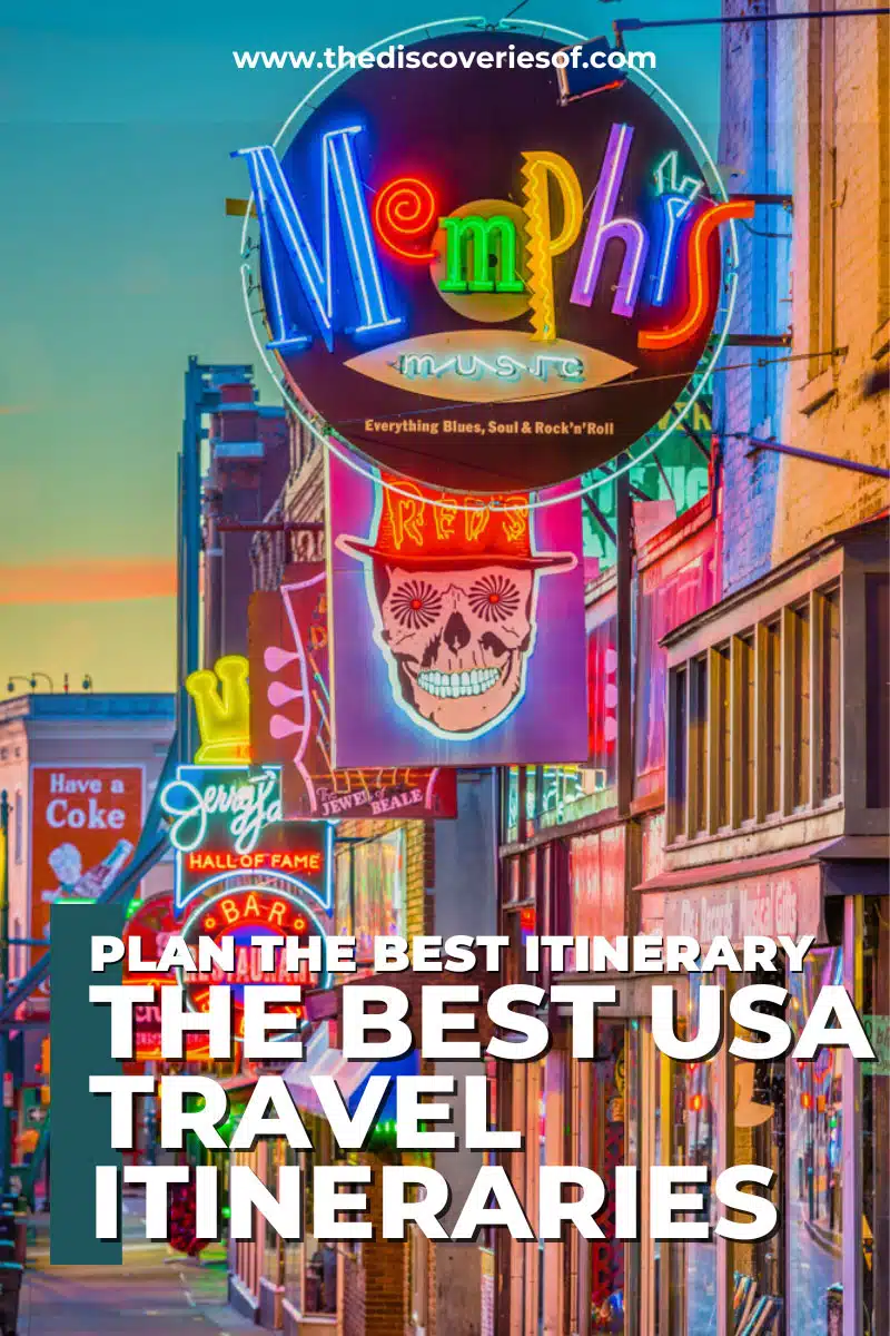 USA Travel Itineraries