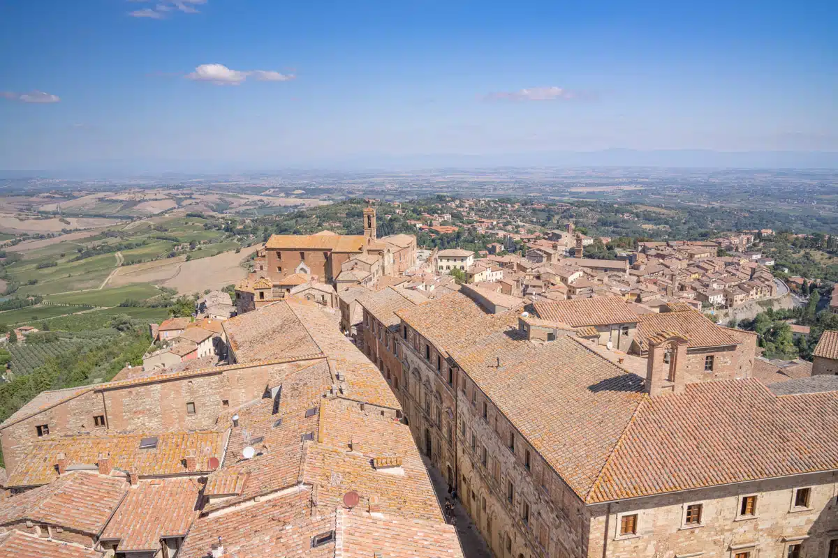 Views from Torre in Palazzo Comunale Montepulciano Tuscany-3