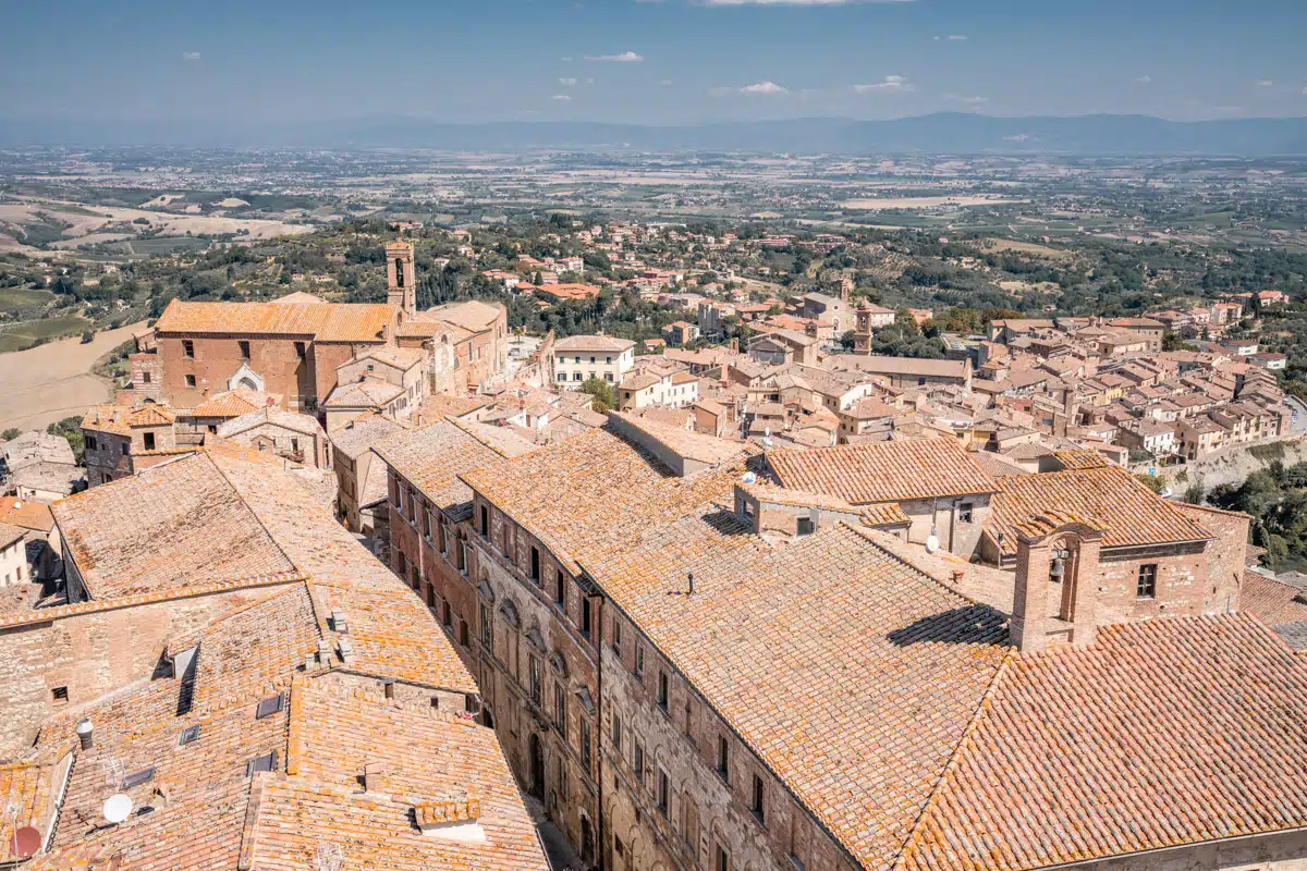 Views from Torre in Palazzo Comunale Montepulciano Tuscany-5