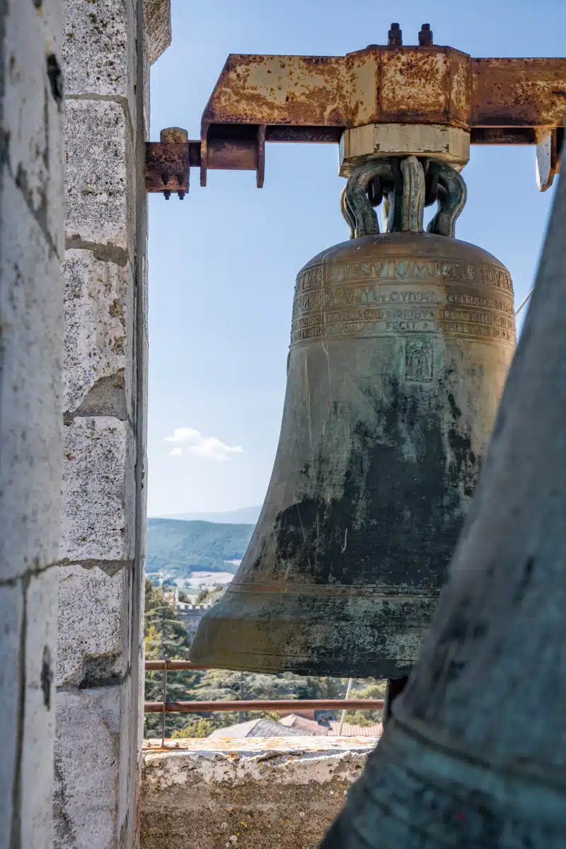 Views from Torre in Palazzo Comunale Montepulciano Tuscany