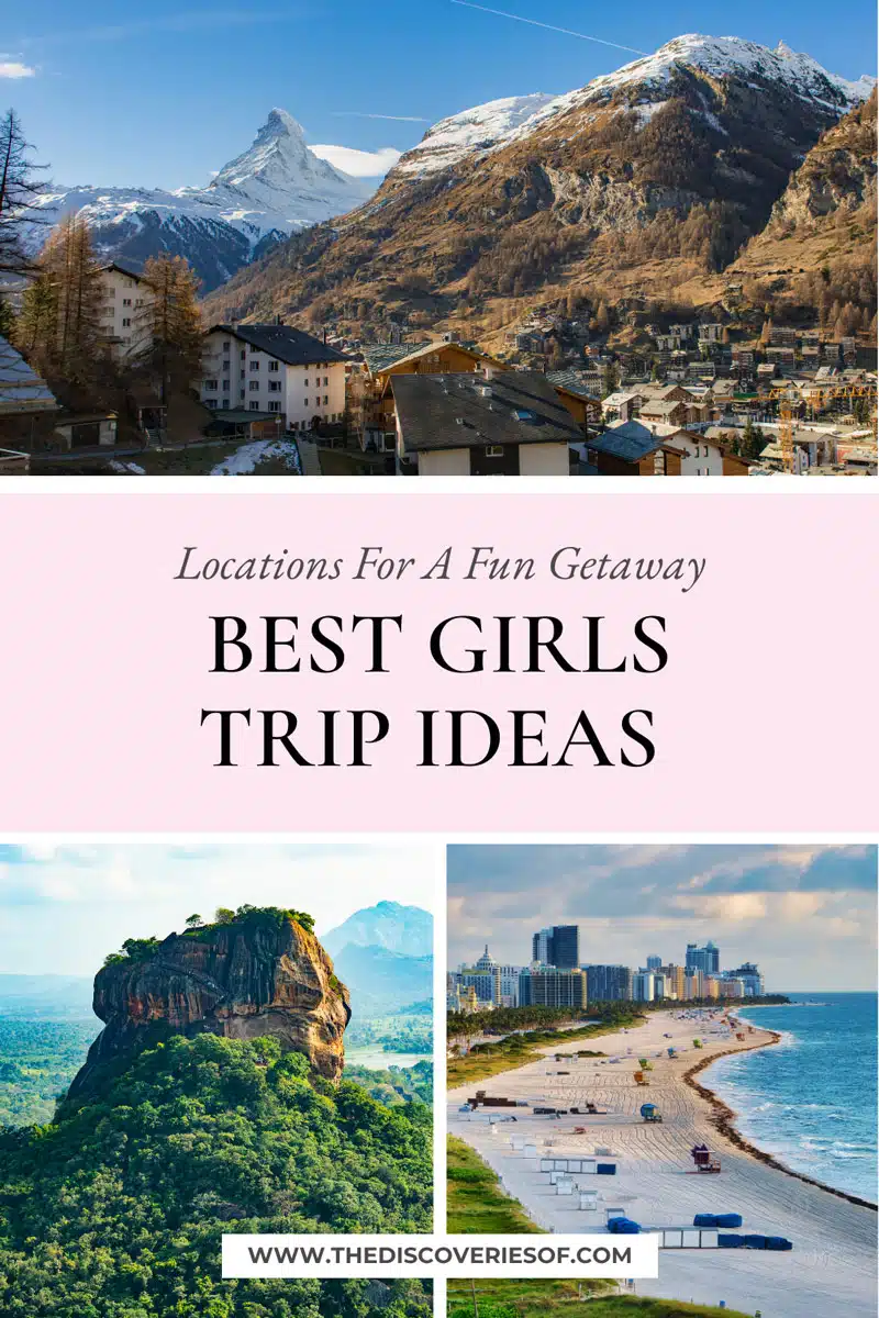 plan the Best Girls Trip Ideas
