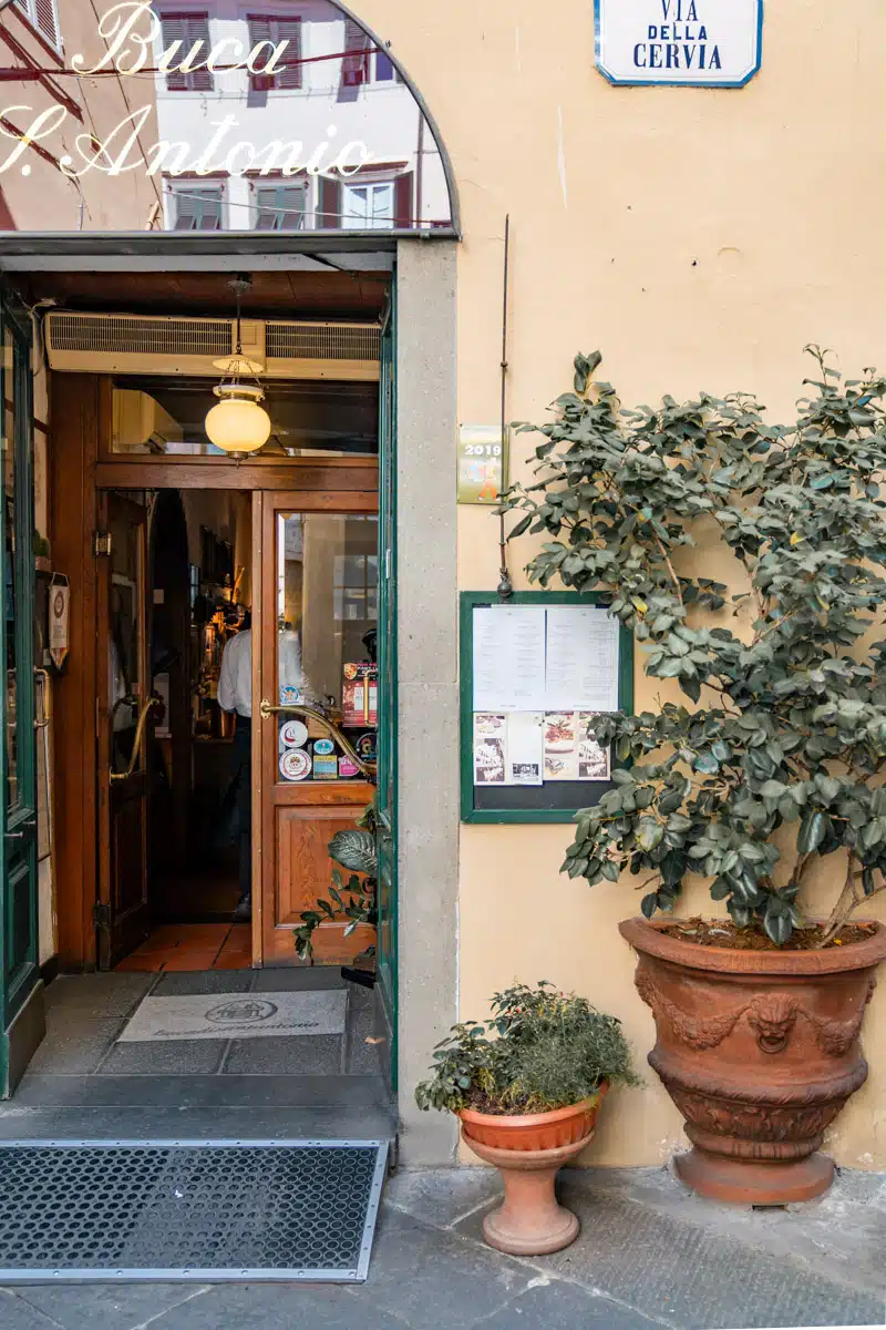 Buca Sant Antonio Restaurant Lucca Tuscany