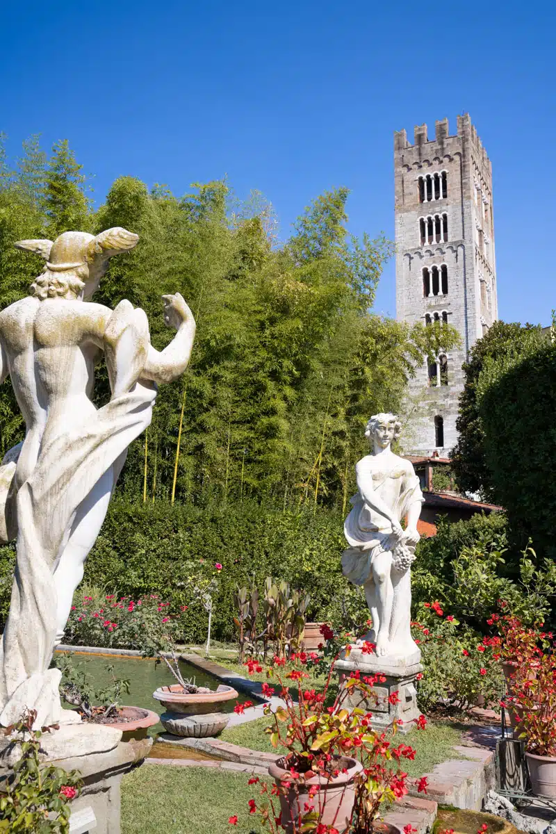 Gardens Palazzo Pfanner Lucca Tuscany-9