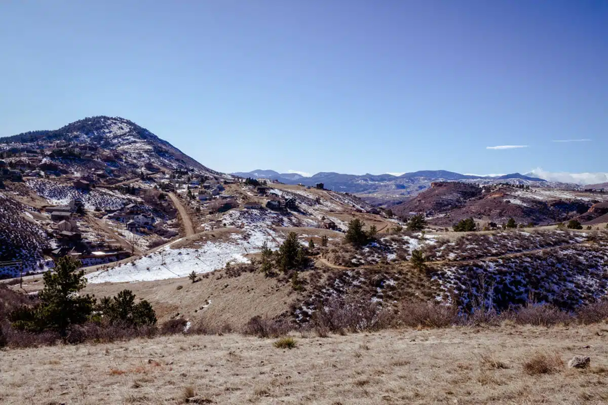 Horsetooth Mountain and Reservoir 