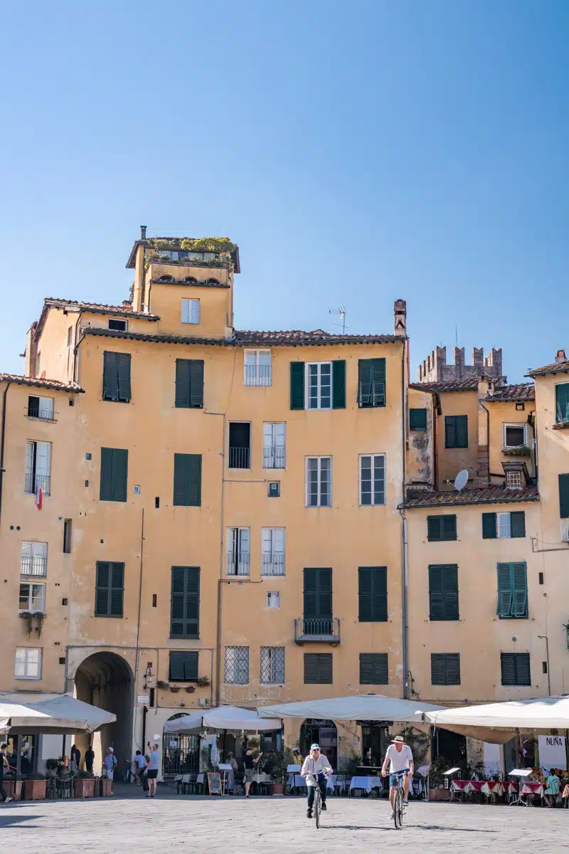 Piazza dell Anfiteatro Lucca Tuscany