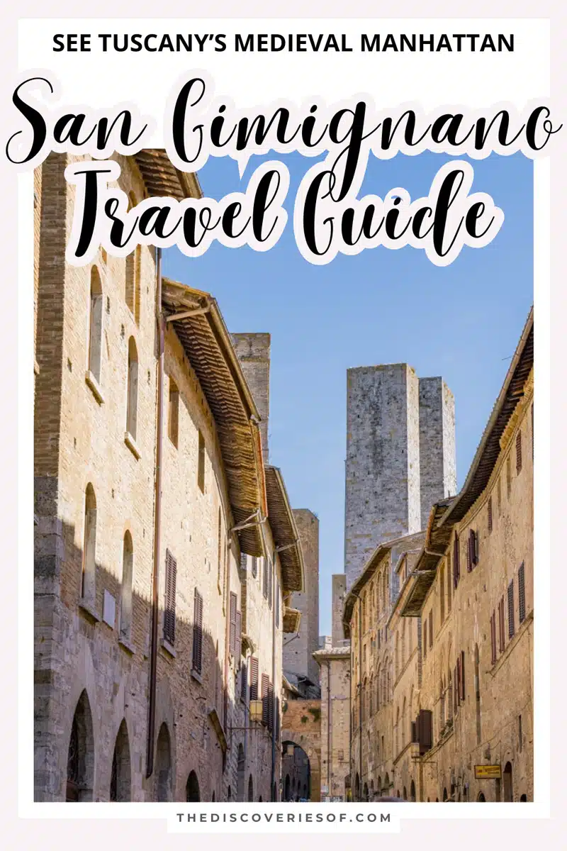 San Gimignano Travel Guide