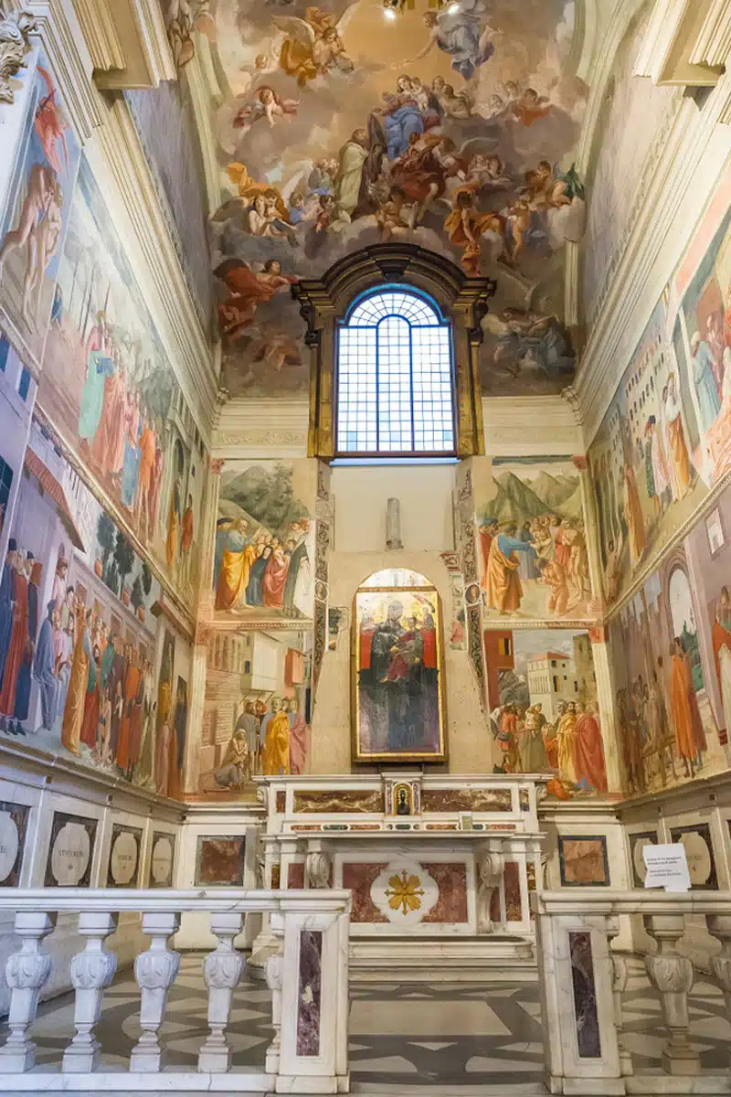 Brancacci Chapel Florence Italy
