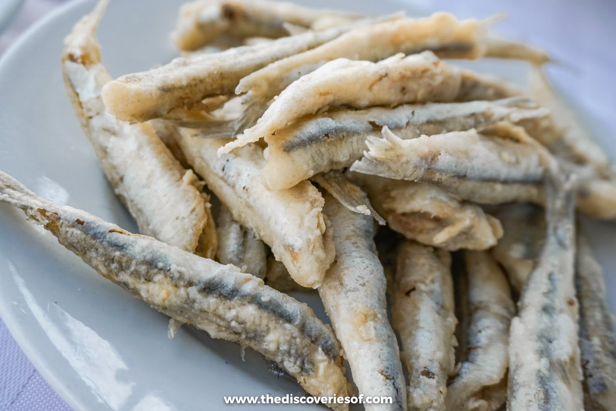Fried Fish at Maricuchi Malaga