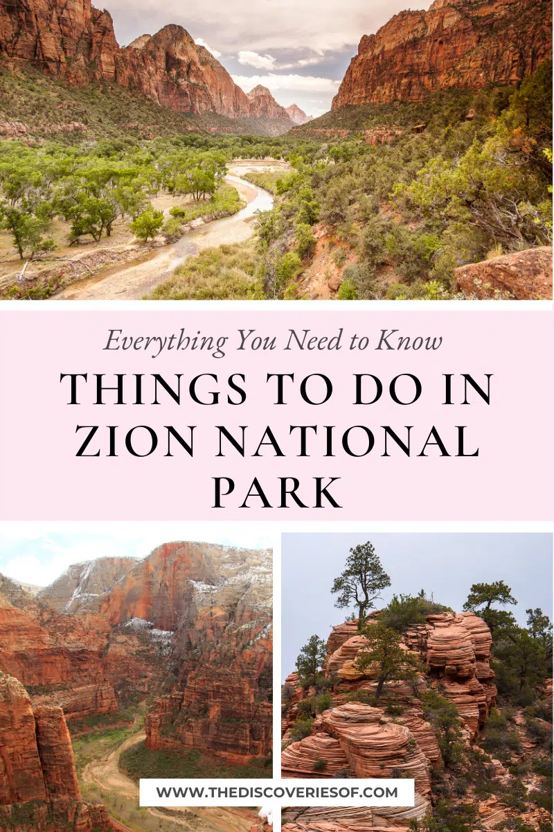 Things To Do In Zion National Park