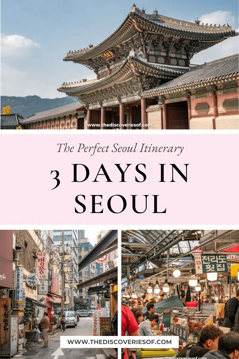 3 days in Seoul