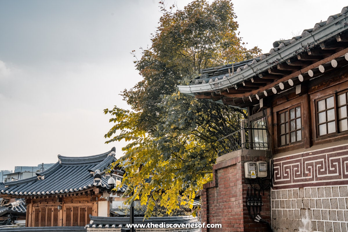 Building at Bukchon Hanok Village 