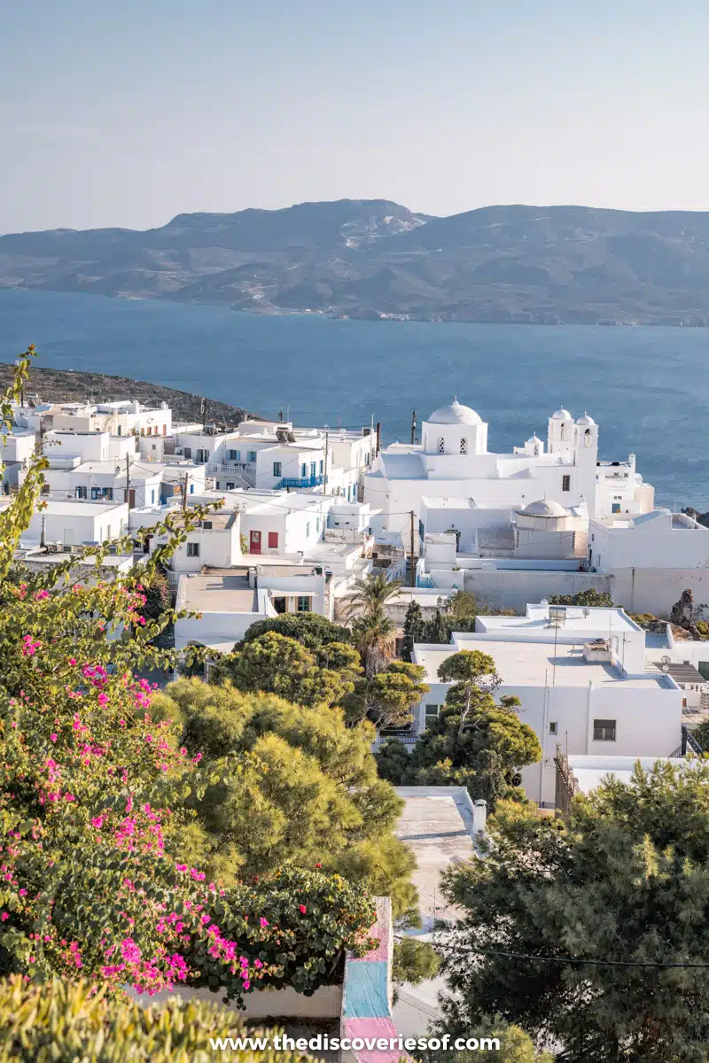 Climbing to the Castle in Plaka 