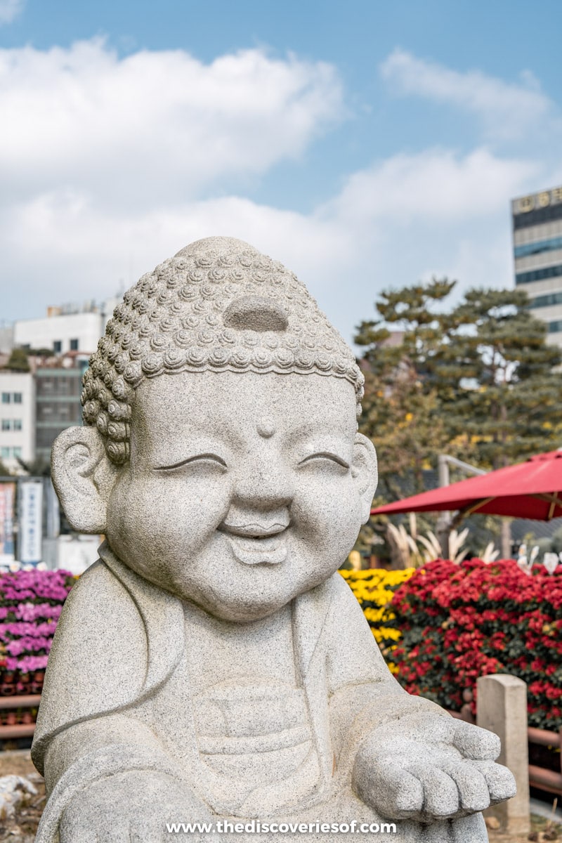 Buddha at Jogyesa Temple 