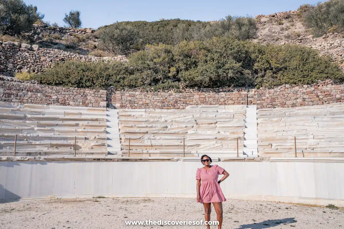 Julianna in the Roman Theatre