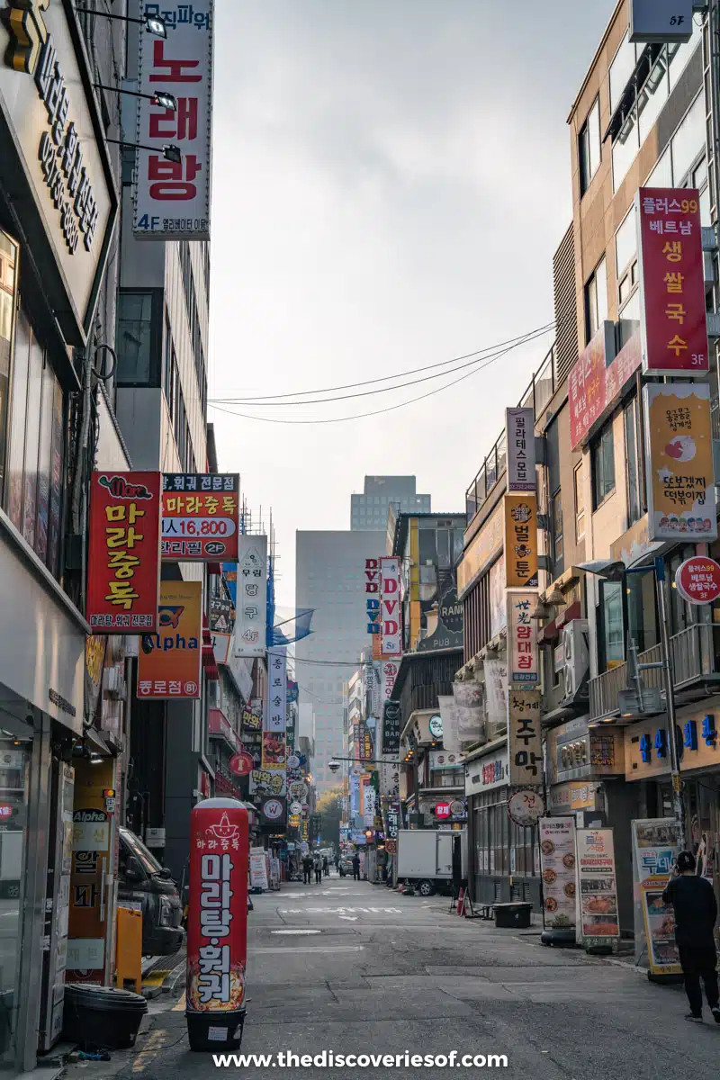 Myeongdong Seoul South Korea