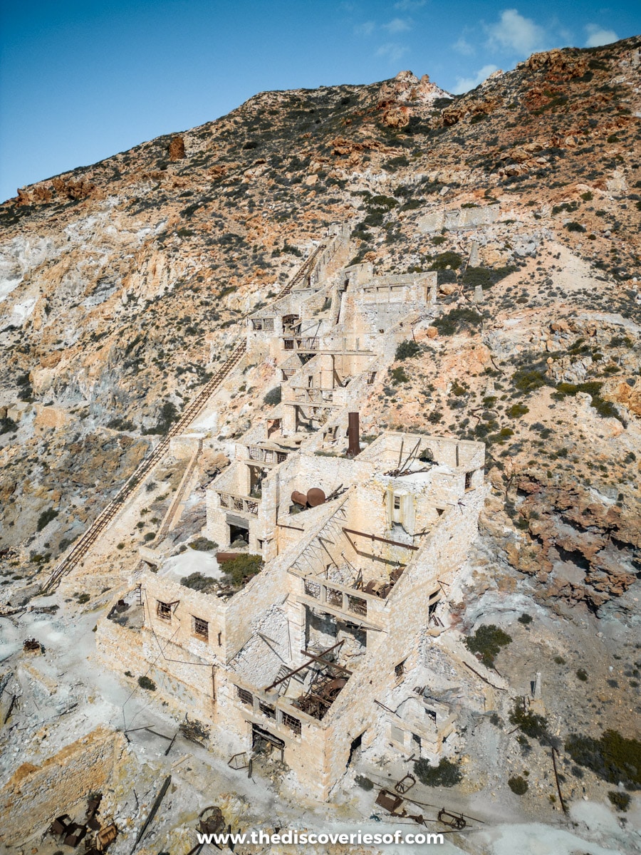 Old sulfur Mines aerial