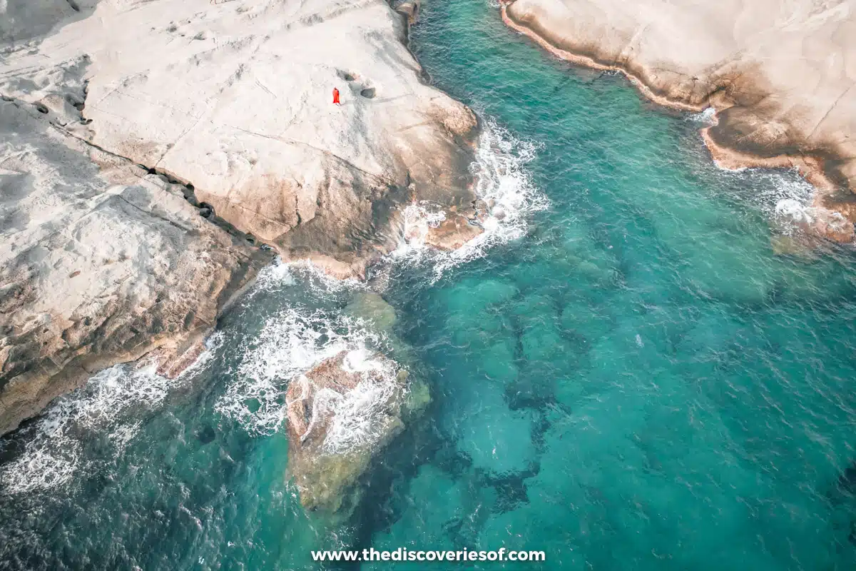 Julianna Aerial on the beach