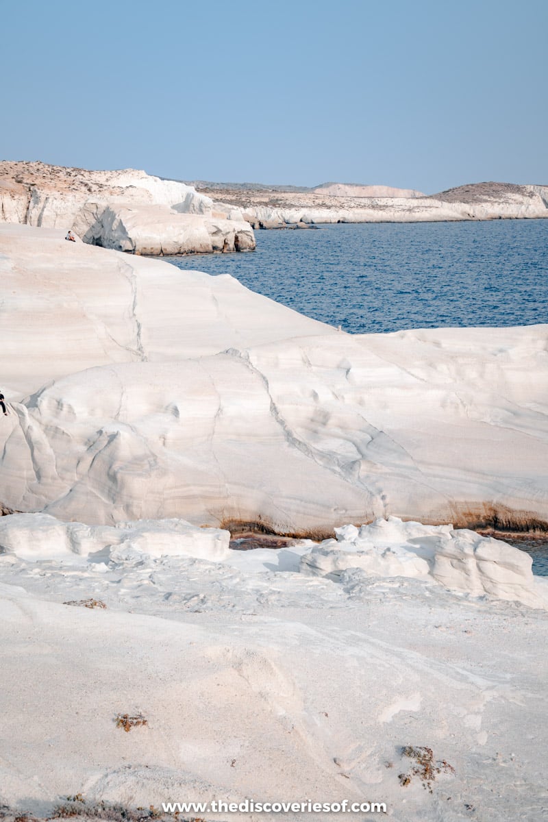 The coastline